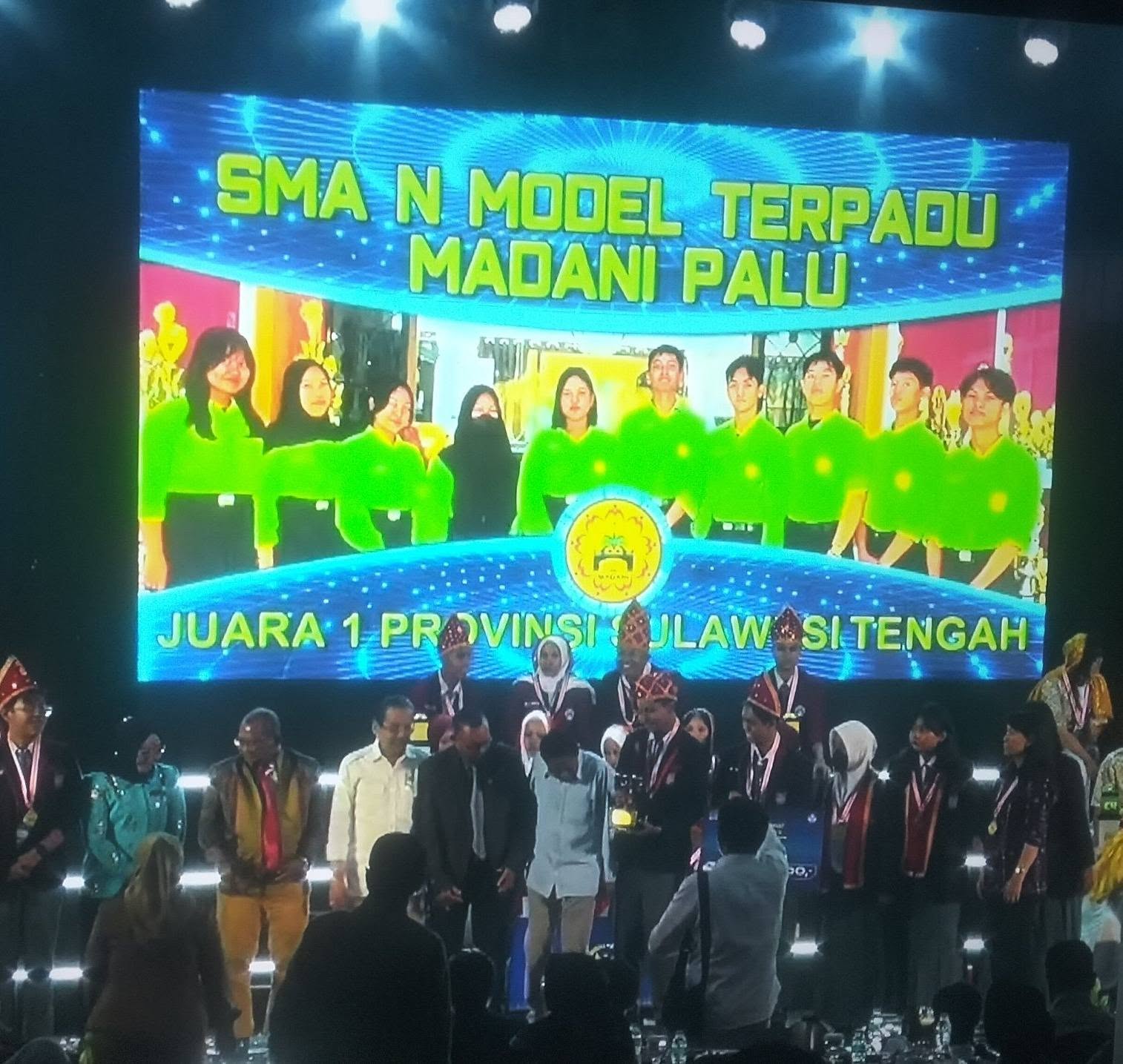 SMAN Madani Palu Juara LCC Empat Pilar MPR RI Tingkat Sulteng