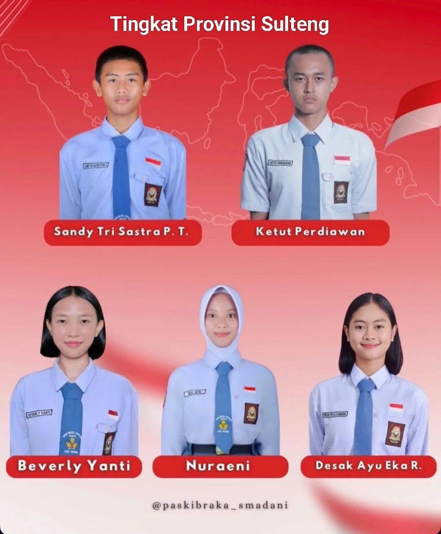 17 Murid SMAN Madani Lolos Paskibraka Tingkat Provinsi dan Kota
